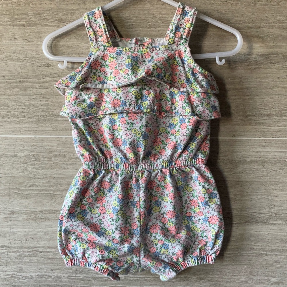 12m Carter’s girls floral romper